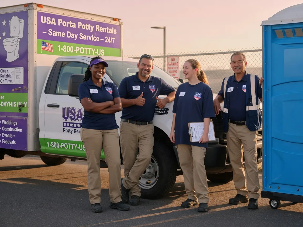 Porta Potty Rental company in Little Ferry, NJ